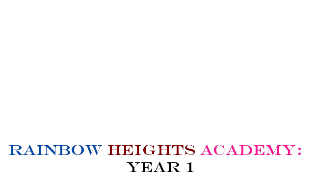 Rainbow Heights Academy: Year 1 Logo