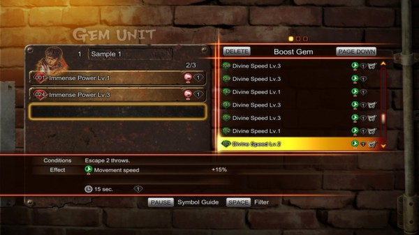 Скриншот из Street Fighter X Tekken DLC - SF Boost Gem Pack 5