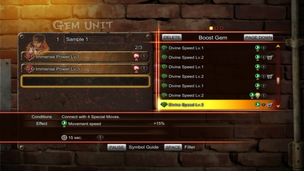 Скриншот из Street Fighter X Tekken DLC - SF Boost Gem Pack 5