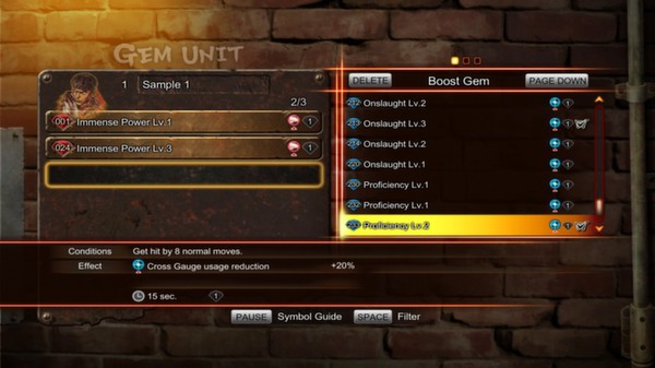 Скриншот из Street Fighter X Tekken DLC - SF Boost Gem Pack 6