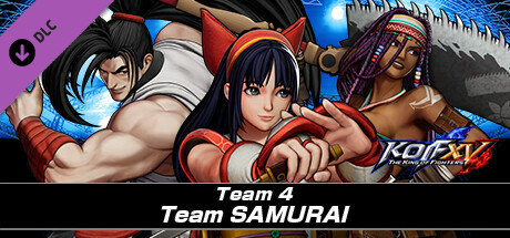 KOF XV DLC Characters "Team SAMURAI" cover art