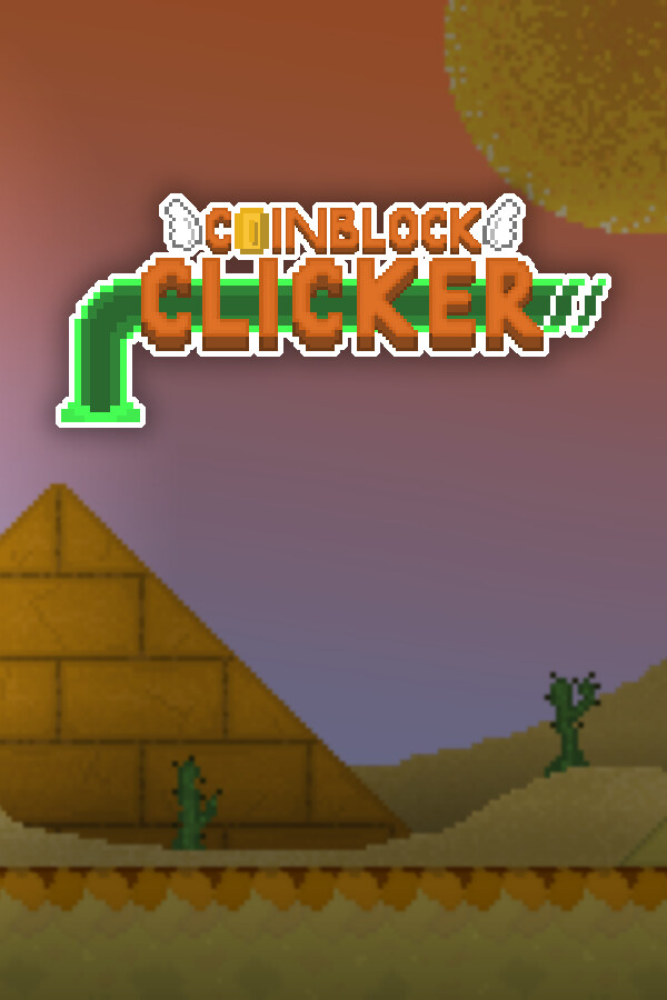 Steam portrait for CoinBlock Clicker.