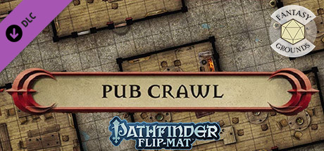 Fantasy Grounds - Pathfinder RPG - Pathfinder Flip-Mat - Classic Pub Crawl cover art