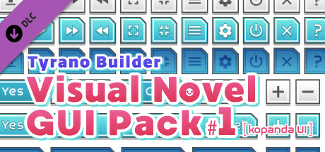 Tyrano Builder - Visual Novel GUI Pack #1  [kopanda UI] cover art