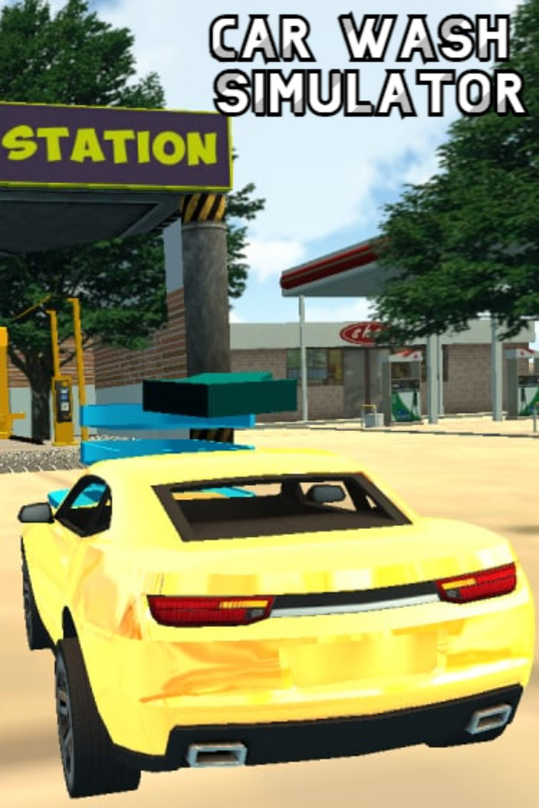 Steam portrait for Car Wash Simulator.