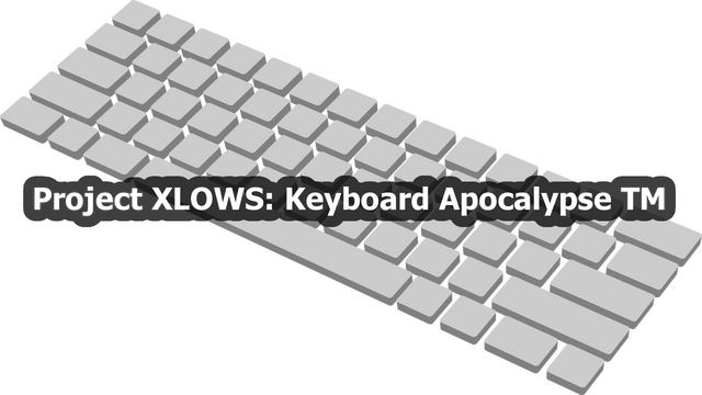 Project XLOWS - Keyboard Apocalypse TM Logo