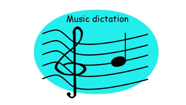 Music dictation Logo