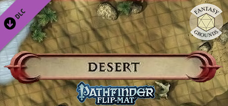 Fantasy Grounds - Pathfinder RPG - Pathfinder Flip-Mat - Classic Desert cover art