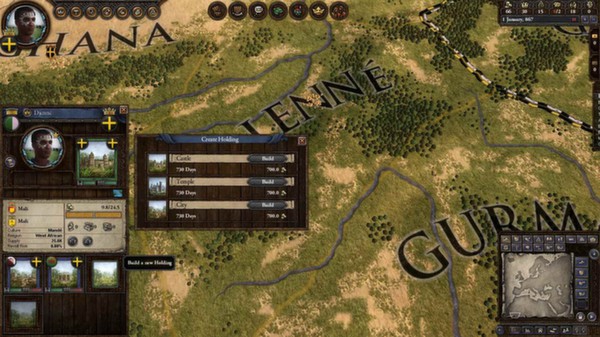 Скриншот из Crusader Kings II: The Old Gods