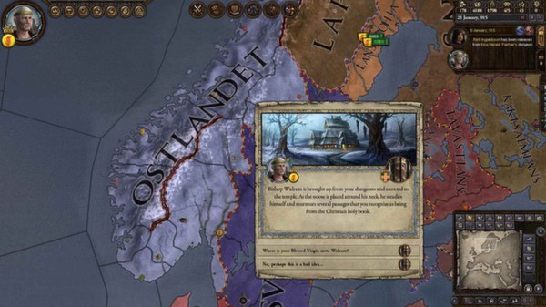 Скриншот из Crusader Kings II: The Old Gods