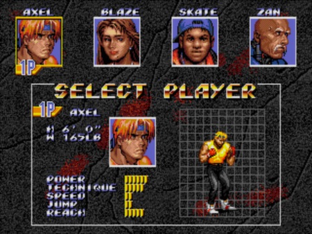 Скриншот из Streets of Rage 3