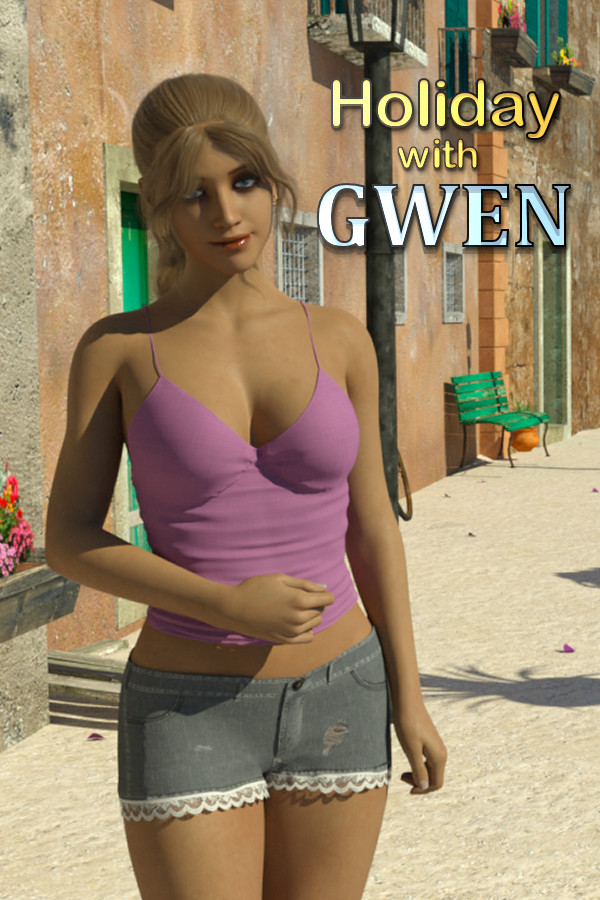Steam portrait for Holiday with Gwen.