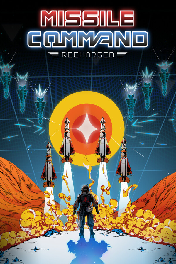 Steam portrait for Missile Command: Recharged.