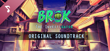 BROK the InvestiGator - Soundtrack cover art