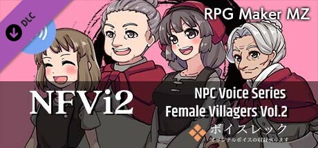 RPG Maker MZ - NPC Female Villagers Vol.2 cover art