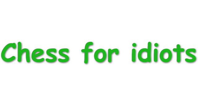 Chess for idiots Logo