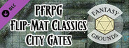 Fantasy Grounds - Pathfinder RPG - Pathfinder Flip-Mat - Classic City Gates