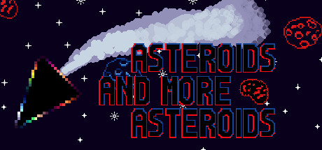 Asteroids and more asteroids cover art