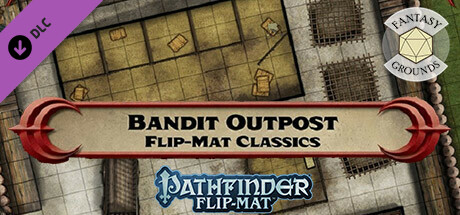 Fantasy Grounds - Pathfinder RPG - Pathfinder Flip-Mat - Classic Bandit Outpost cover art