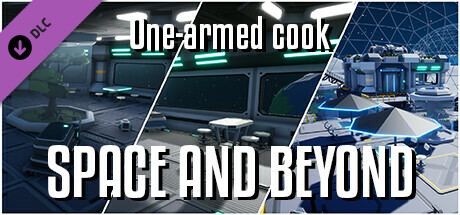 One-armed cook: Space and beyond cover art