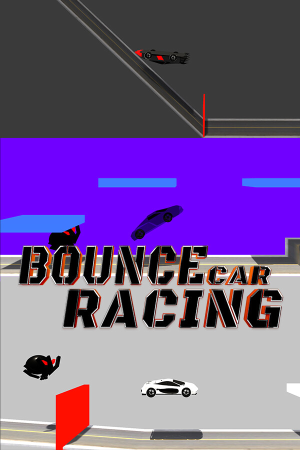 Bounce racing car for steam
