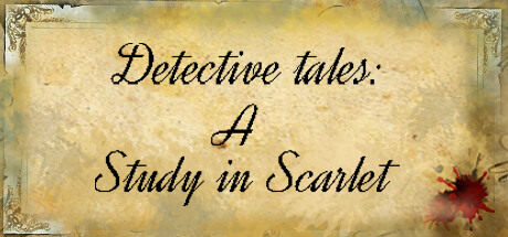 Detective tales: A Study in Scarlet cover art