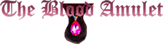 The Blood Amulet Logo