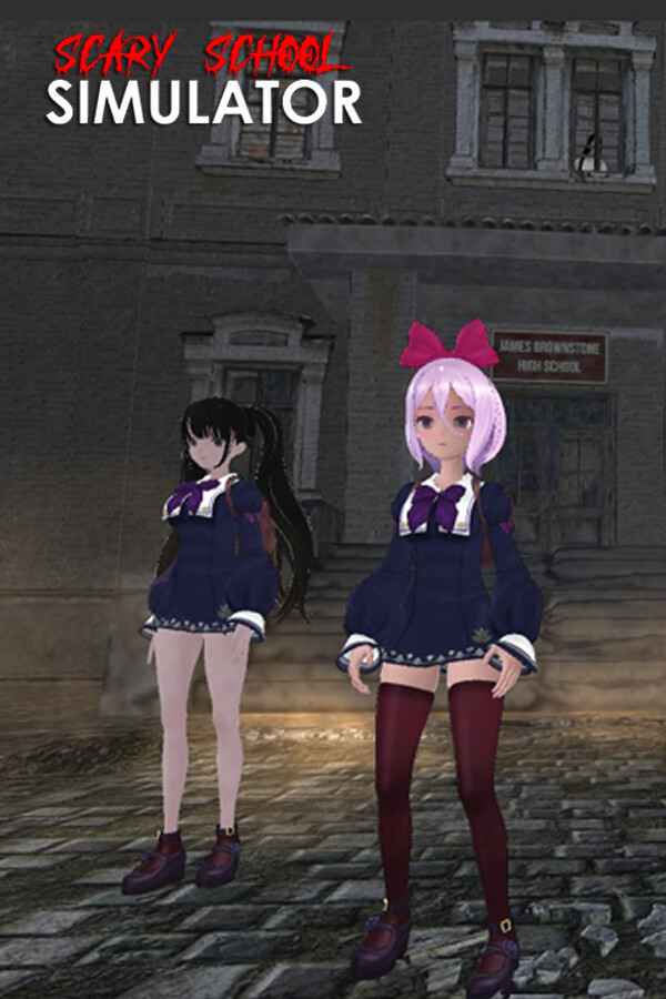 Steam portrait for Scary School Simulator.