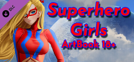 Superhero Girls - Artbook 18+ cover art