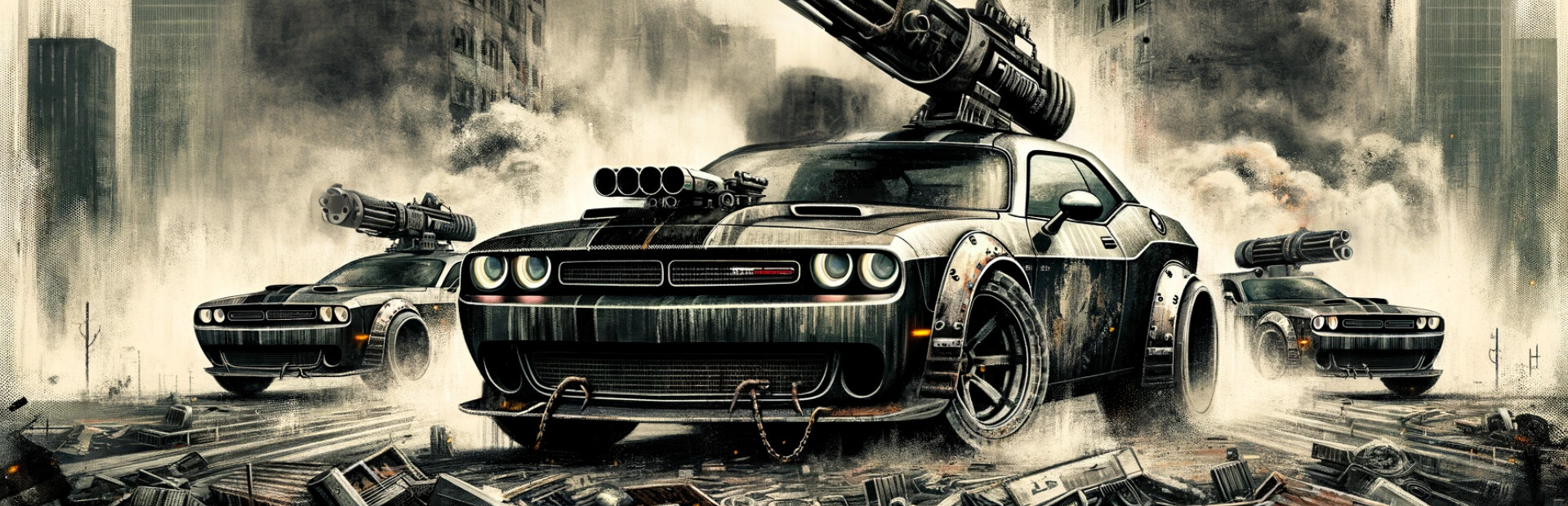 [Gonochki] Cars, Guns and Metal!