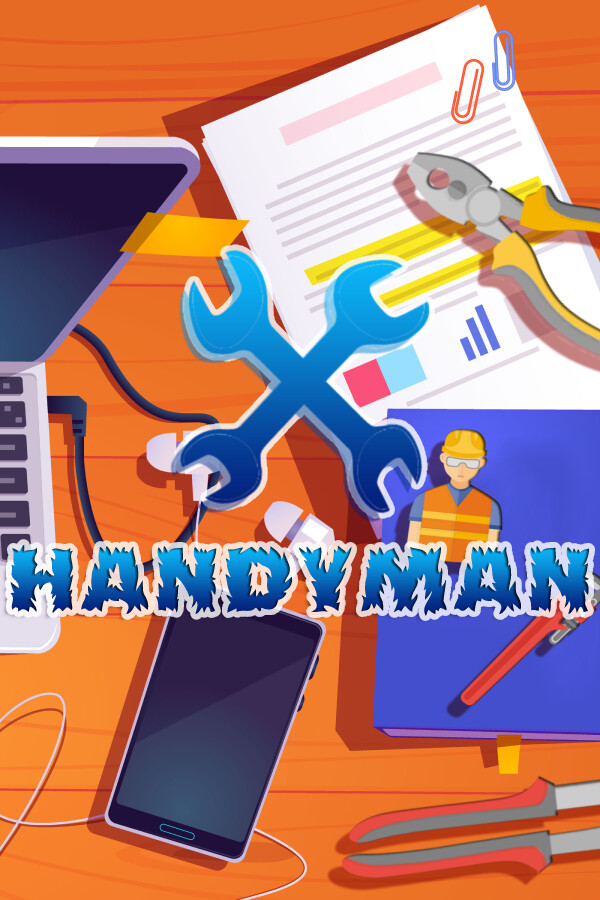 Steam portrait for Handyman.