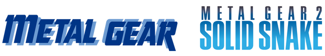 METAL GEAR & METAL GEAR 2: Solid Snake Logo