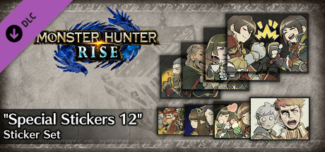 Monster Hunter Rise - "Special Stickers 12" sticker set cover art