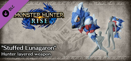 Monster Hunter Rise - "Stuffed Lunagaron" Hunter layered weapon (Switch Axe) cover art
