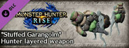 Monster Hunter Rise - "Stuffed Garangolm" Hunter layered weapon (Charge Blade)