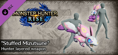 Monster Hunter Rise - "Stuffed Mizutsune" Hunter layered weapon (Heavy Bowgun) cover art