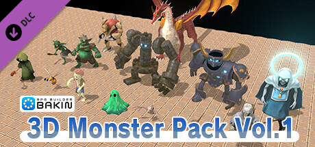 RPG Developer Bakin 3D Monster Pack Vol.1 cover art
