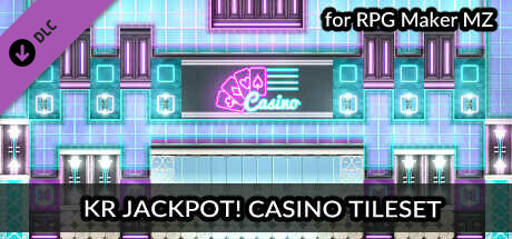 RPG Maker MZ - KR JACKPOT - Casino Tileset cover art