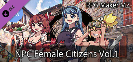 RPG Maker MZ - NPC Female Citizens Vol.1 cover art