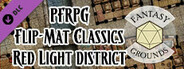 Fantasy Grounds - Pathfinder RPG - Pathfinder Flip-Mat - Classic Red Light District