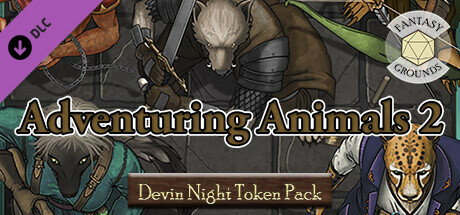 Fantasy Grounds - Devin Night Token Pack 158: Adventuring Animals cover art
