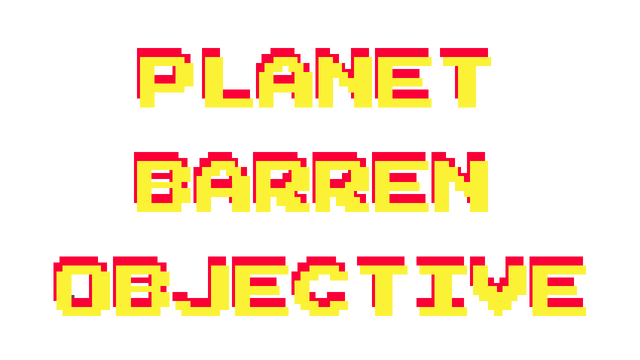 Planet Barren Objective Logo