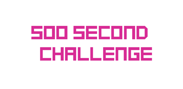 500 Second Challenge Logo