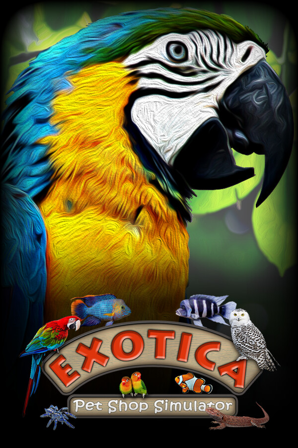 Steam portrait for Exotica: Petshop Simulator.