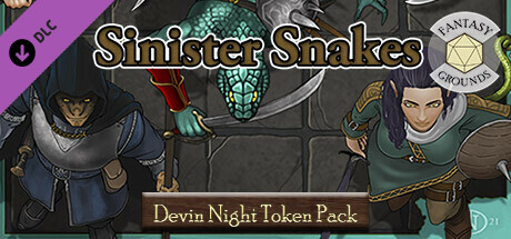 Fantasy Grounds - Devin Night Token Pack 159: Sinister Snakes cover art