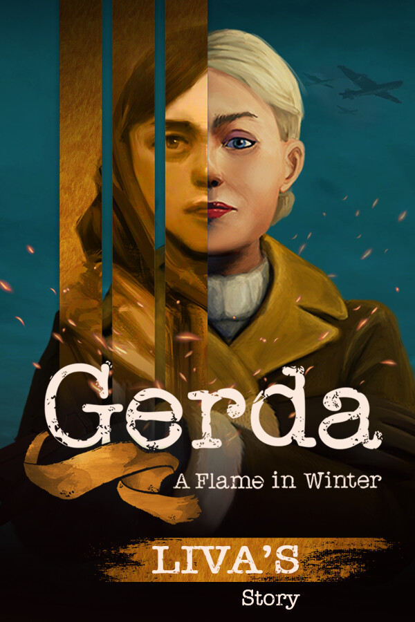 Steam portrait for Gerda: A Flame in Winter - Liva's Story.
