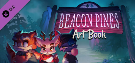 Beacon Pines Artbook cover art
