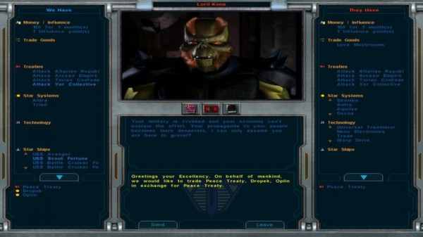 Скриншот из Galactic Civilizations I: Ultimate Edition