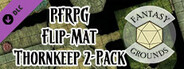 Fantasy Grounds - Pathfinder RPG - Pathfinder Flip-Mat - Thornkeep Dungeon 2-pack
