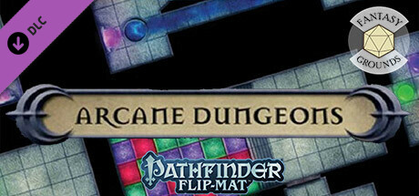 Fantasy Grounds - Pathfinder RPG - Pathfinder Flip-Map - Arcane Dungeons cover art
